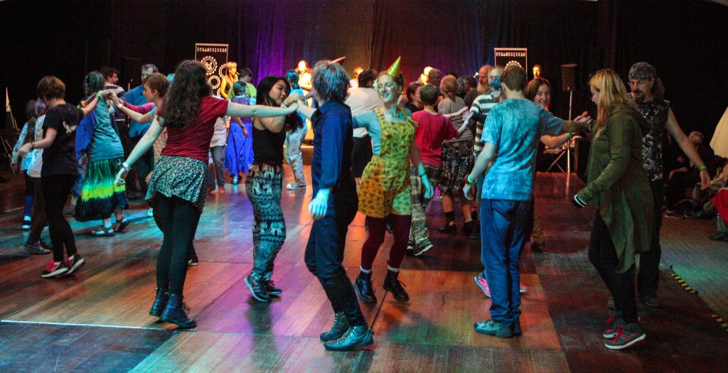 Dancing at Bromyard Folk Festival